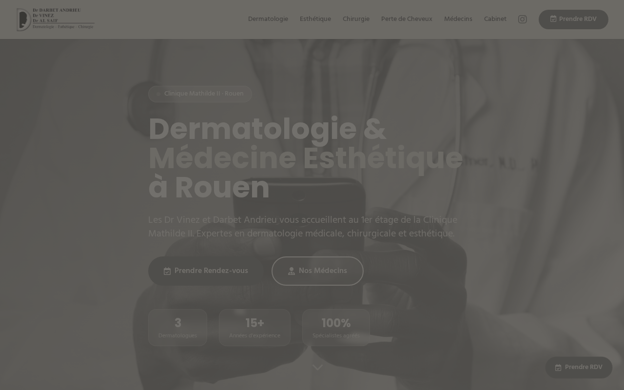 Dr Vinez — Clinique Mathilde II — avant refonte
