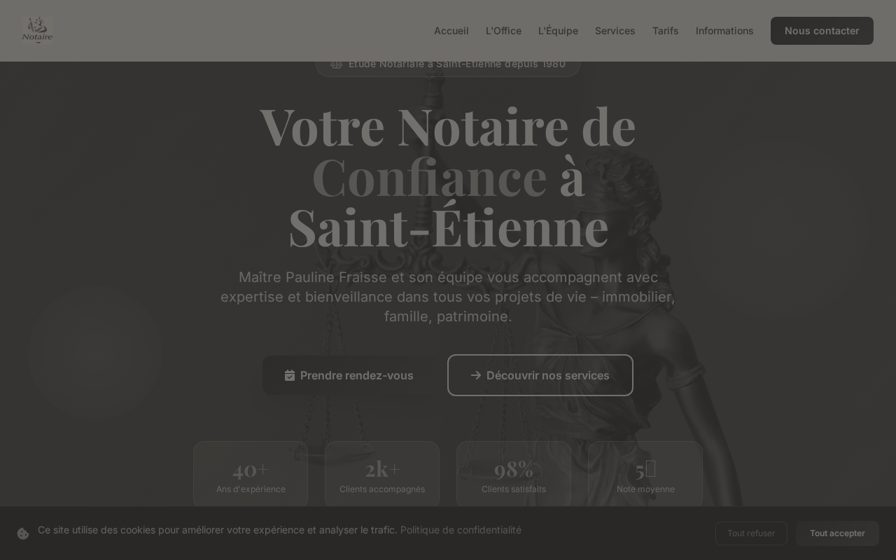 Étude Notariale Fraisse — avant refonte